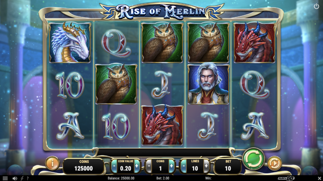 rise of merlin slot demo